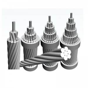 ACSR AAC AAAC AACSR ACAR Проводник на въздушна линия от IEC61089, ASTM B-399, BS3242, NFC 34125